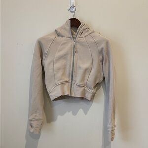 Lululemon Scuba Cropped Zip Hoodie